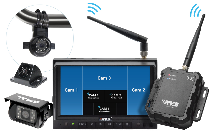 Wireless Tractor Trailer Camera Systems